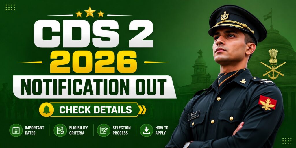 CDS 2 2026 Notification